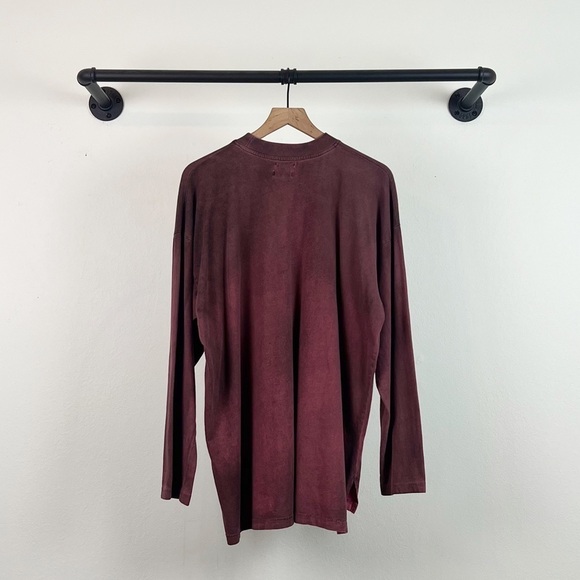 Dr. Collectors Basic Long Sleeve Tee Double Face Dye Desert Rose - Picture 8 of 10